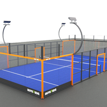 Панорамный корт для падел-тенниса Инова 20x10 m