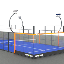 Ультра панорамный корт для падел-тенниса Инова  20x10 m